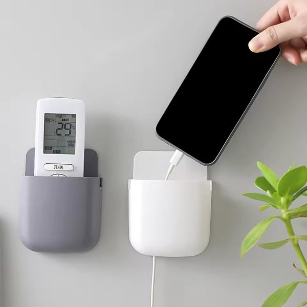 1 Pcs u Shape Wall Mounted Mobile And Remote Holder