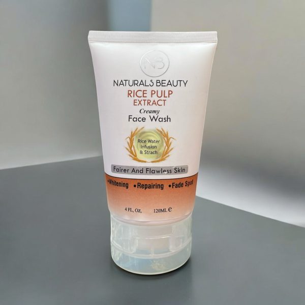 Acne Deep Cleansing Foam Facial Cleanser – Exfoliating Natural Rice Water Face Wash
