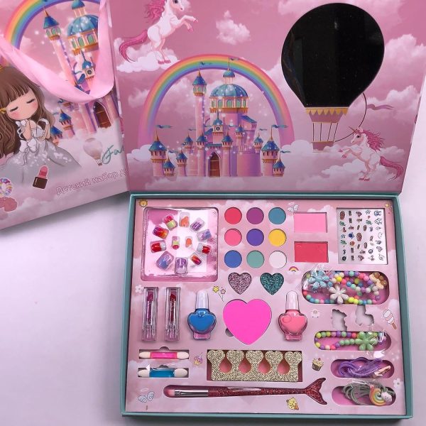 Beauty Makeup Kit For Doll Girls Children’s Cosmetics Makeup