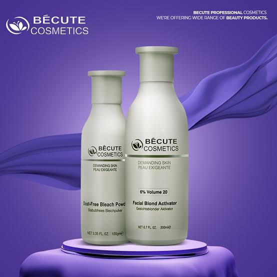 Becute Skin Polish Set – Bleach Powder & Facial Blonde