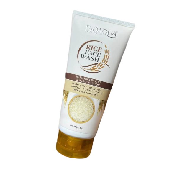 Bioaqua Rice Brightening Facial Cleanser 150ml – Deep Cleansing And Hydrating