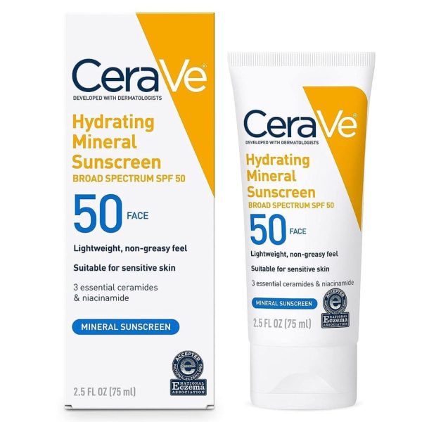 Cerave Hydrating Mineral Sunscreen Spf 100 Ml – Cerave Hydrating Sun Block
