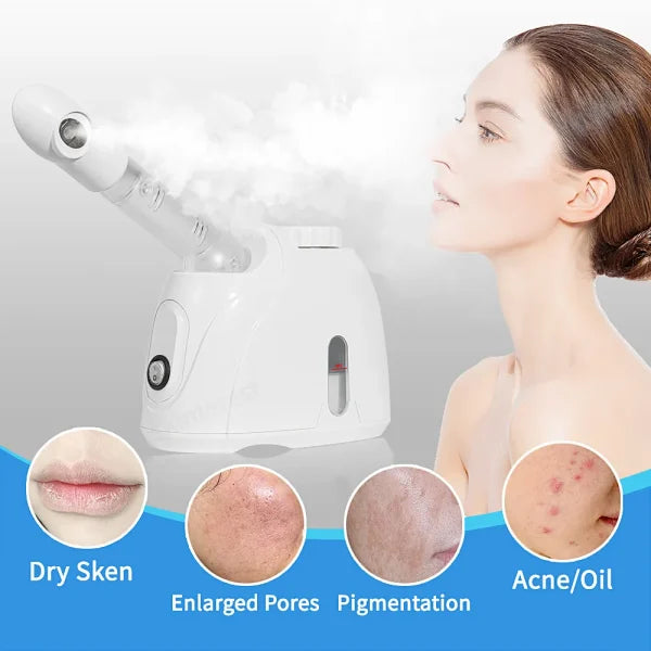 Facial Steamer Warm Mist Humidifier For Face Deep Cleaning Vaporizer