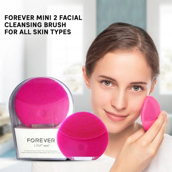 Forever Mini Facial Cleansing Brush For All Skin Types