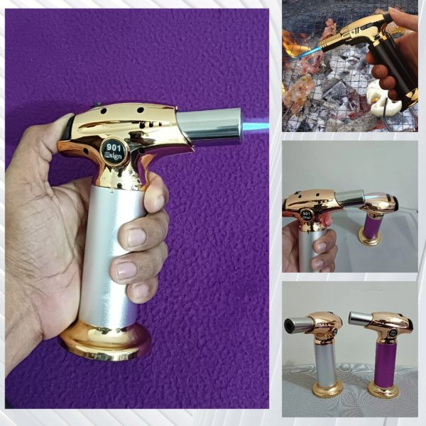 High Quality Torch Lighter For Cigar Kitchen Culinary Gas Refillable