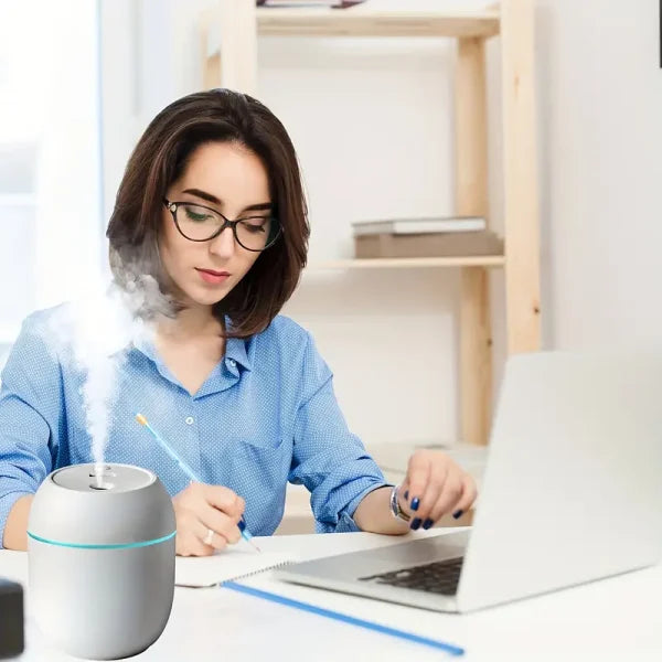 Humidier With Warm Led Outline Usb Portable Air Humidifier Essential