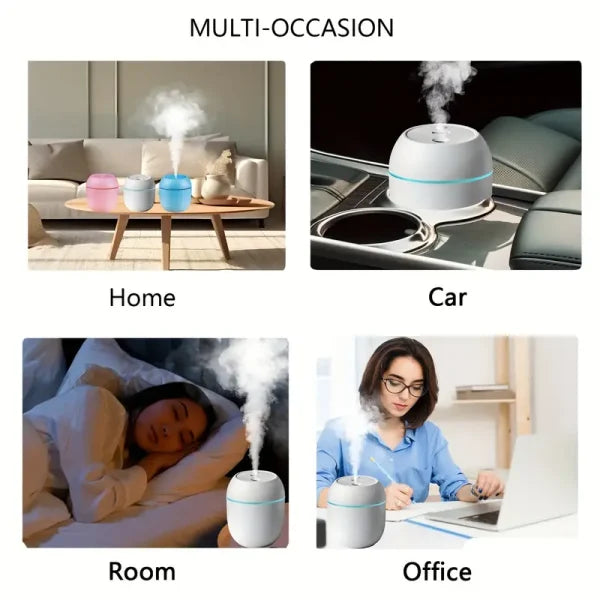 Humidier With Warm Led Outline Usb Portable Air Humidifier Essential