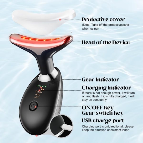 Massager For Face Lifting Facial Massagers Ems Neck
