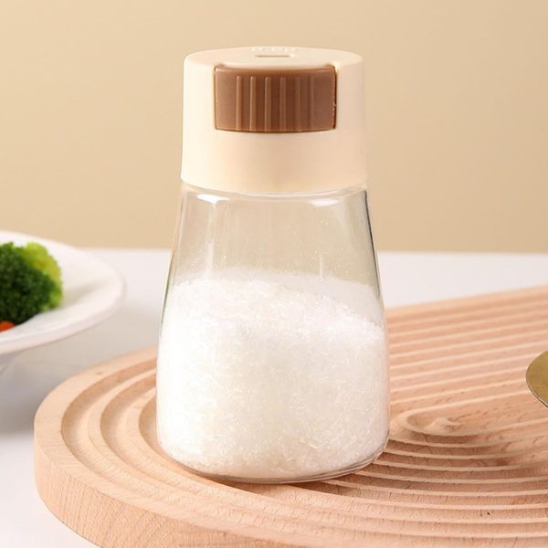 Measurable Control Spice Bottle –spice Jar With Press Control Cap