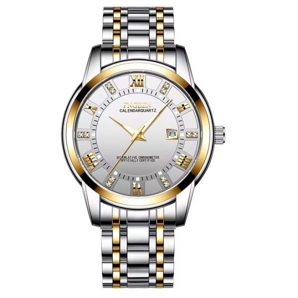 Original – Fngeen Men’s Calendar Fashion Casual Business Watch – Waterproof