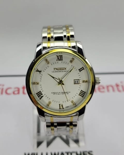 Original – Fngeen Men’s Calendar Fashion Casual Business Watch – Waterproof