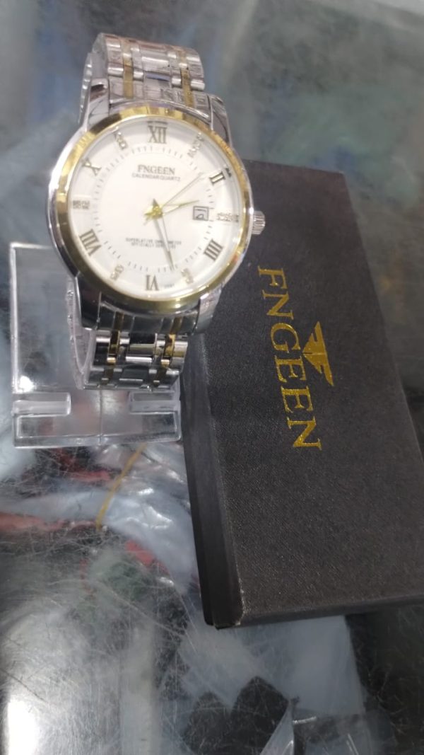 Original – Fngeen Men’s Calendar Fashion Casual Business Watch – Waterproof