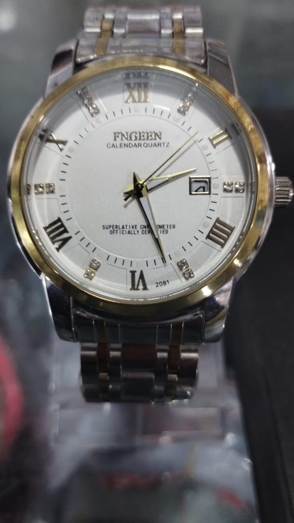 Original – Fngeen Men’s Calendar Fashion Casual Business Watch – Waterproof