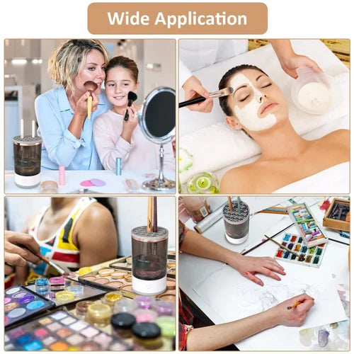 Portable Electric Makeup Brush Cleaner Machine