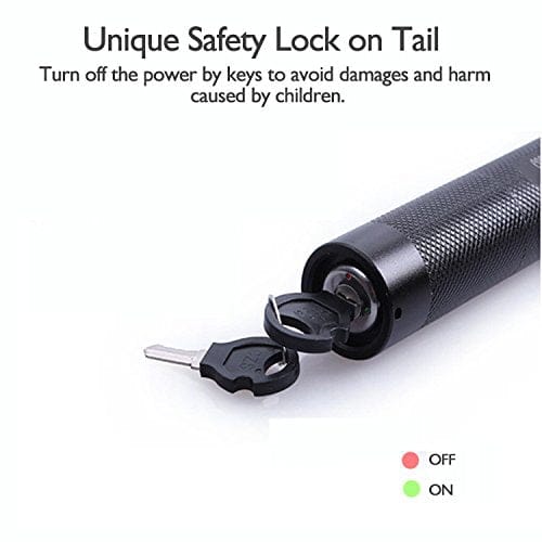 Jy-303 Green Laser Pointer – Rechargeable With Lock Key, Charger