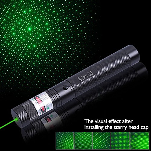 Jy-303 Green Laser Pointer – Rechargeable With Lock Key, Charger