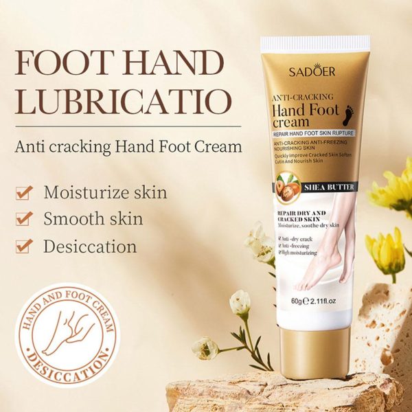 Sadoer Hand Foot Cream โ 60gram Hand Foot Cream Moisturizing Calluses Dead Skin