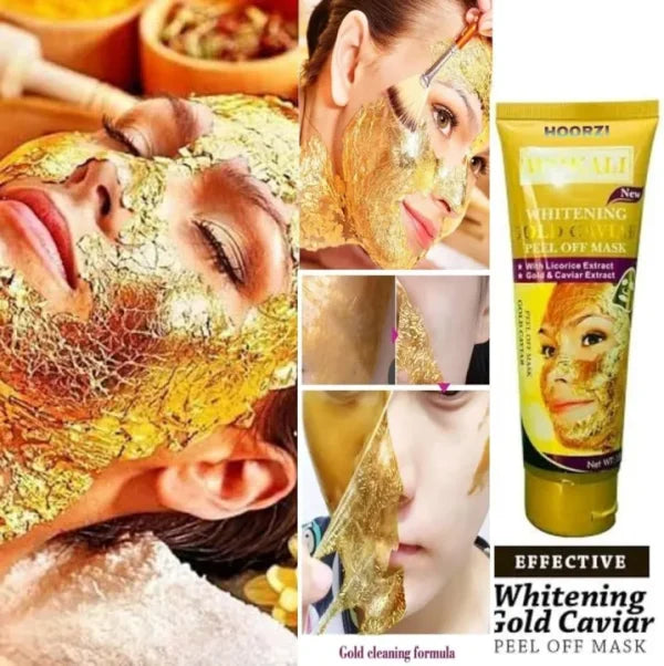 Wokali Gold Caviar Mask Face Peel Off Mask Rejuvenating Skin Care