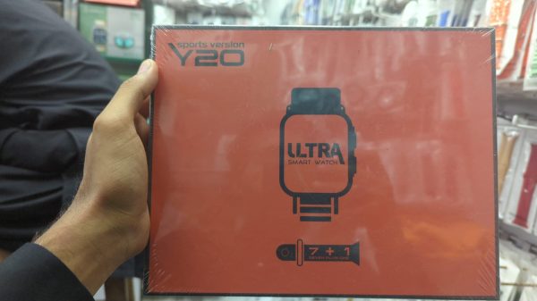 Y20 Ultra Sports Version Smart Watch | Smart Watch For Boys | Smart Watch For Men – Digital Watch | 7 + 1 Strap Smart Watch – Random Color