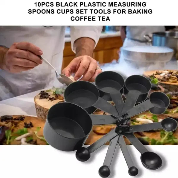 10pcs Kitchen Measuring Spoons Teaspoon Coffee Sugar Scoop Cake Baking Flour