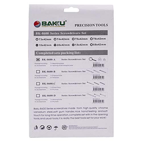 Baku 11 Pcs Bk- 8600 Stainless Steel