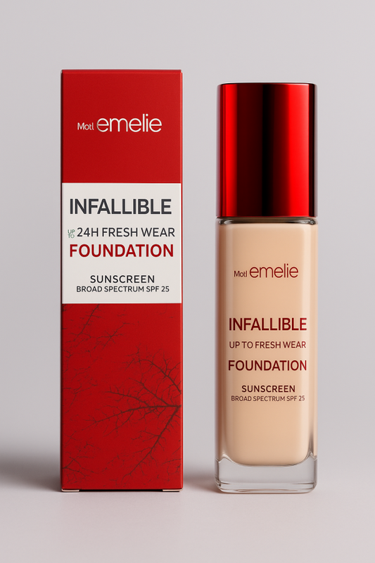 Emelie Infallible Fresh Wear Liquid Foundation With Sunscreen