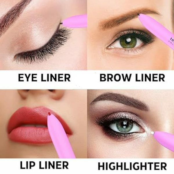 Eye Shadowliner Combination 4 In 1 Makeup Pen Multifunctional Cosmetics Ballpoint