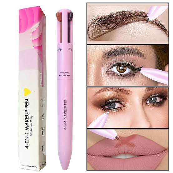 Eye Shadowliner Combination 4 In 1 Makeup Pen Multifunctional Cosmetics Ballpoint