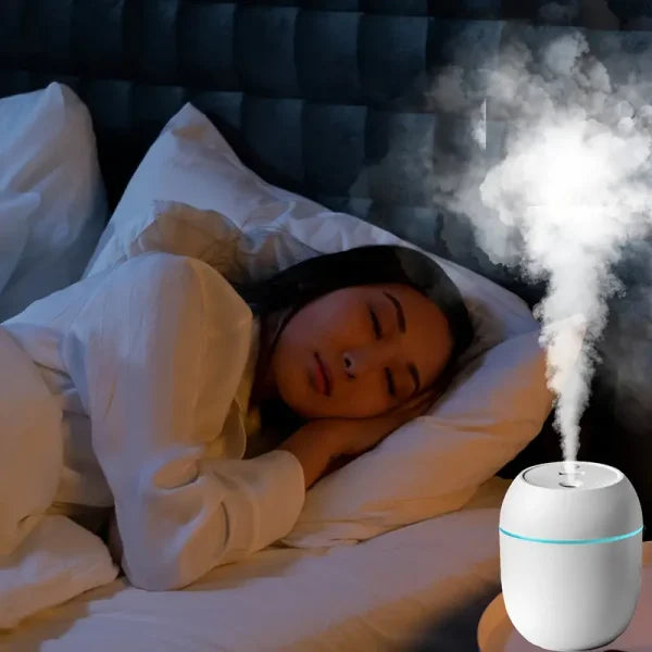 Humidier With Warm Led Outline Usb Portable Air Humidifier Essential