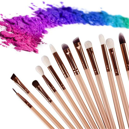 Make Up Eye Brushes Set, Lover Bar 15pcs