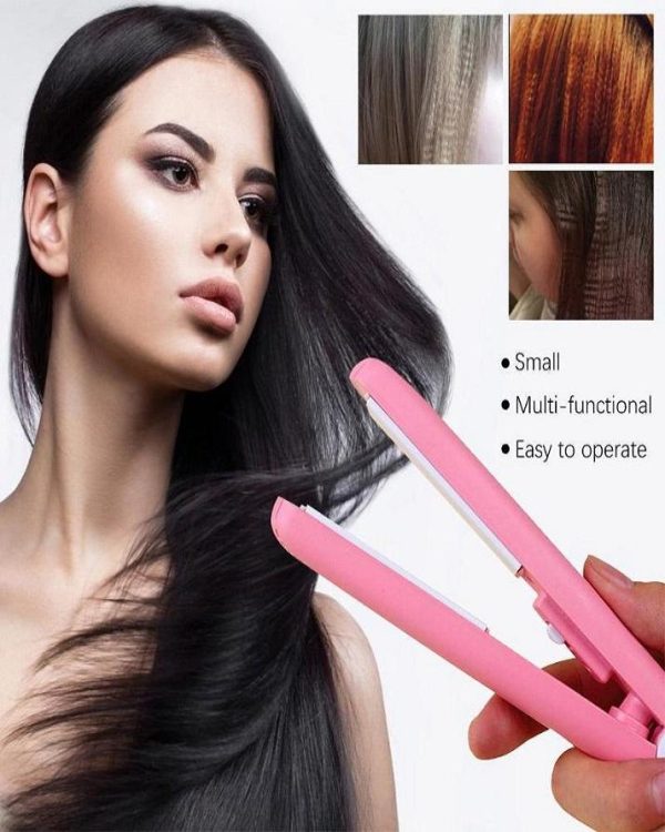 Mini Portable Hair Straightner / Air Smooth, Silky, Frizz-free And Healthy.