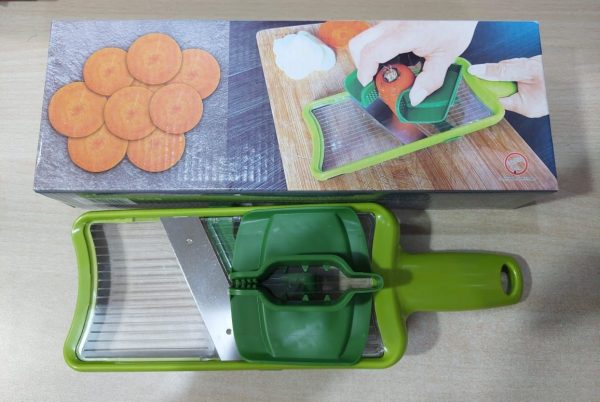 (nw000423) Multi-grip Mandoline, Vegetable Cutter Fruit Slicers