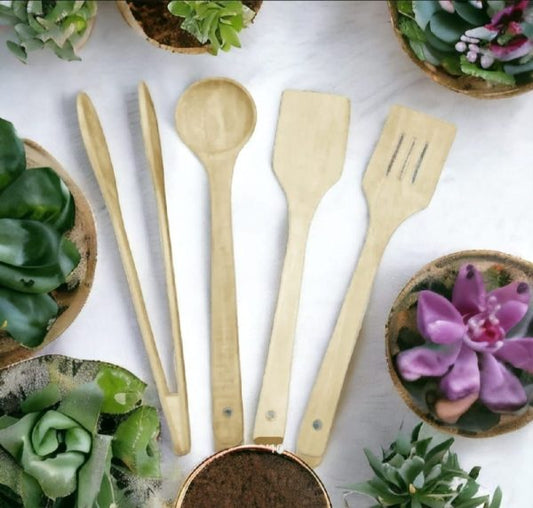 Pack Of 4 – Wooden Spoon Set