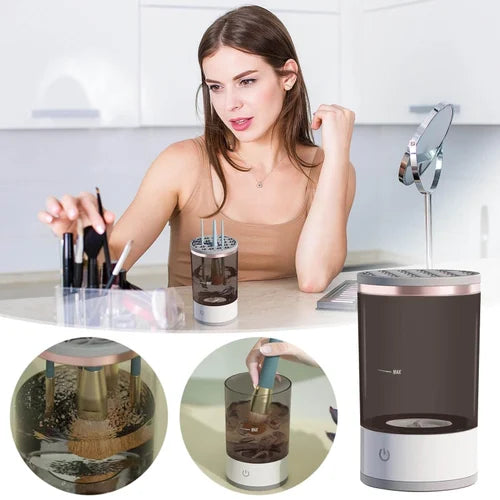 Portable Electric Makeup Brush Cleaner Machine