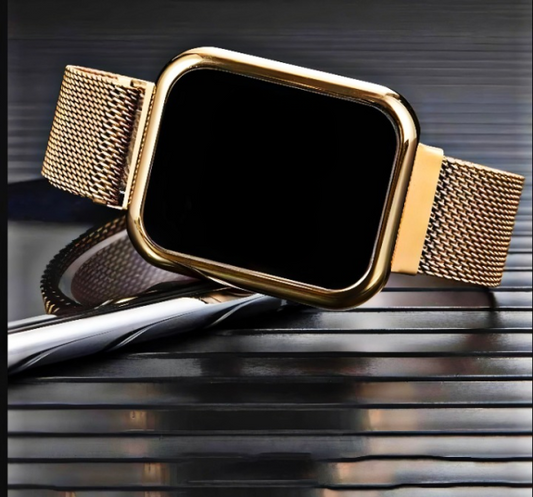 Touch Led Magnet Watch Fashion Casual Sports Men’s